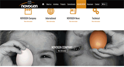 Desktop Screenshot of novogen-layer.com