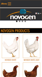 Mobile Screenshot of novogen-layer.com