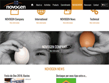 Tablet Screenshot of novogen-layer.com